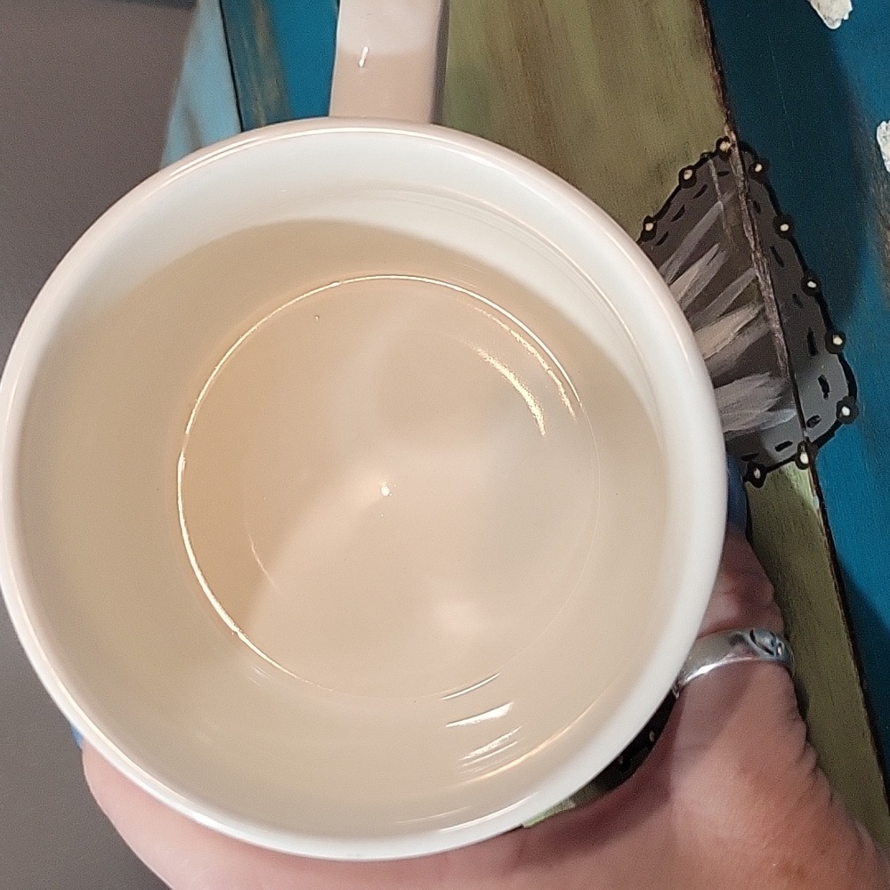 Rae Dunn White Ceramic Mug - SIP - Picture 3 of 3